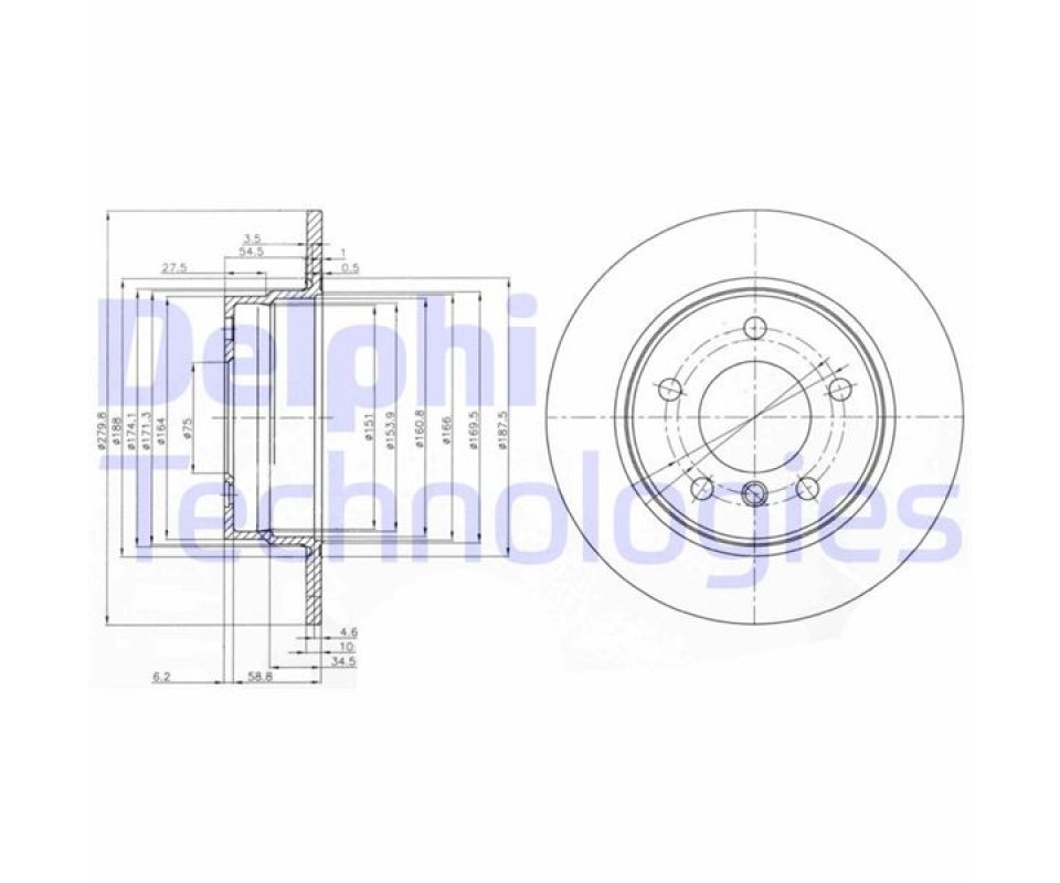 FREN DISKI ARKA BMW E81 E87