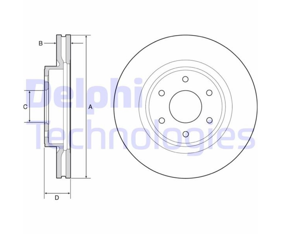 ÖN FREN DİSKİ HAVA KANALLI NISSAN NAVARA 2.3L YS23 D23 16-> 296 çap x 6 bijon - Takım disk fiyat ıdır