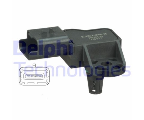 EMME MANİFOLD BASINÇ MAP SENSÖRÜ P207-P308-P3008-P5008-RZC-C4-C5-DS3-DS4-DS5 1.6 THP