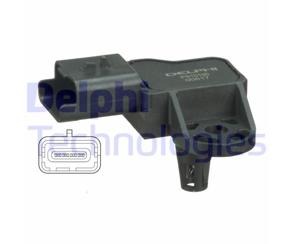 EMME MANİFOLD BASINÇ MAP SENSÖRÜ P207-P308-P3008-P5008-RZC-C4-C5-DS3-DS4-DS5 1.6 THP