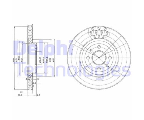 ON FREN DISKI FIAT TIPO 91>95 PUNTO 99>12 COUPE 96>00 ALFA ROMEO 146 95>01 145 95>01 LANCIA DELTA II 93>99 DEDRA 91>99
