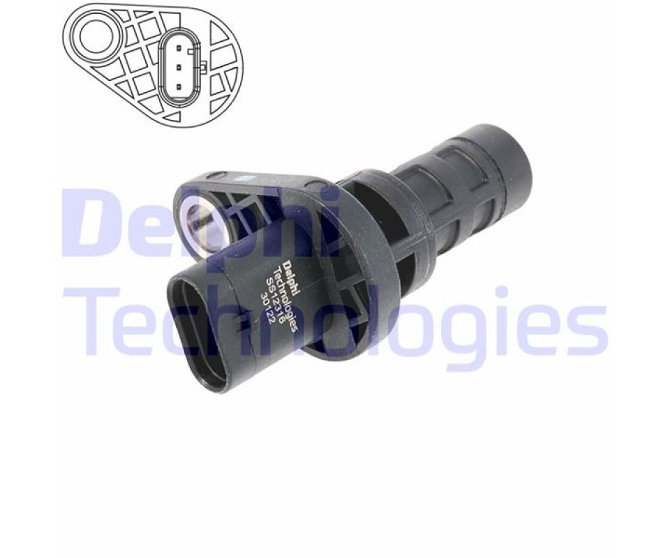 KRANK MİLİ SENSÖRÜ FIAT EGEA 16> PUNTO 09>12 500X 14> 500 07> DOBLO 10> ALFA ROMEO GIULIETTA 10>18 MITO 09>18 JEEP RENEGADE 14>18 1.2 1.4 1.6D MTJ 1.6