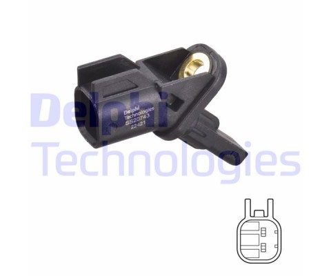 ÖN ABS SENSORU FOCUS III 11>KUGA I-II 08>17 MONDEO IV 07>14 CONNECT 14> VOLVO C30 06>12 S40 II 06>12 S60 II 10>18 V50 05>12 V70 II 05>11 XC60 I 09>12 XC70 II 09>12