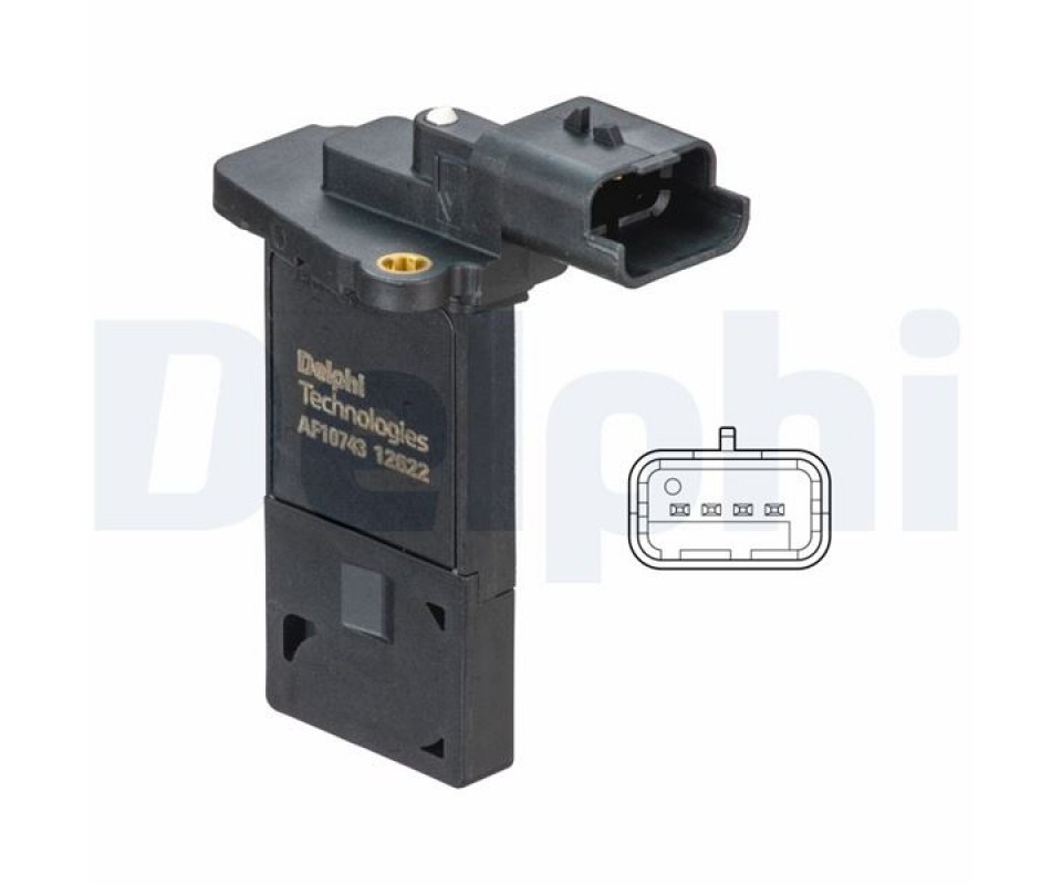 HAVA AKIŞ METRE DEBİMETRE SENSÖRÜ ASTRA L-COMBO E-CORFA F-CROSSLAND-GRANDLAND-MOKKA-ZAFIRA C- P208-P301-P308-P508-P2008-P3008-P5008-PARTNER-BERLINGO-JUMPY-C3-C4-C ELYSEE-DS3-DS4 1.6-2.0 HDI