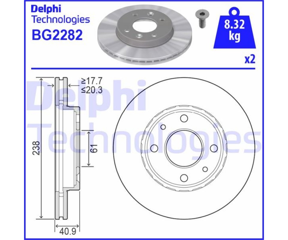 ÖN FREN AYNASI KÜÇÜK RENAULT R9-R11-R19-R21 CLIO I 91>96 CLIO II 98> CLIO SYMBOL 00>09 KANGOO 97> MEGANE I 96> SYMBOL II 08> 238x20.1 HAVALI 4 DELİK