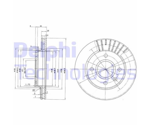 FREN DİSKİ ÖN FORD FİESTA-ESCORT 91> DIŞ ÇAP: 240mm