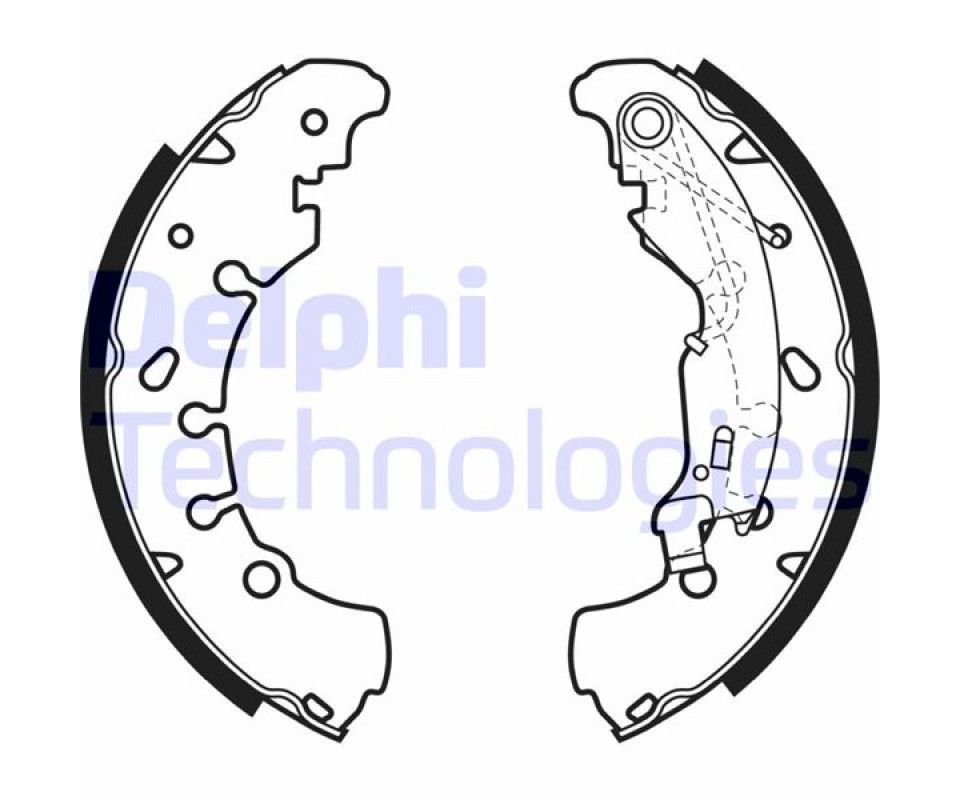 ARKA PABUÇ BALATA OPEL CORSA D 16> ADAM 14>18 PEUGEOT BIPPER 08> P605 90> CITROEN NEMO 08> FIAT FIOR INO 08> PANDA 09>PUNTO 05> 203x38 GS8739