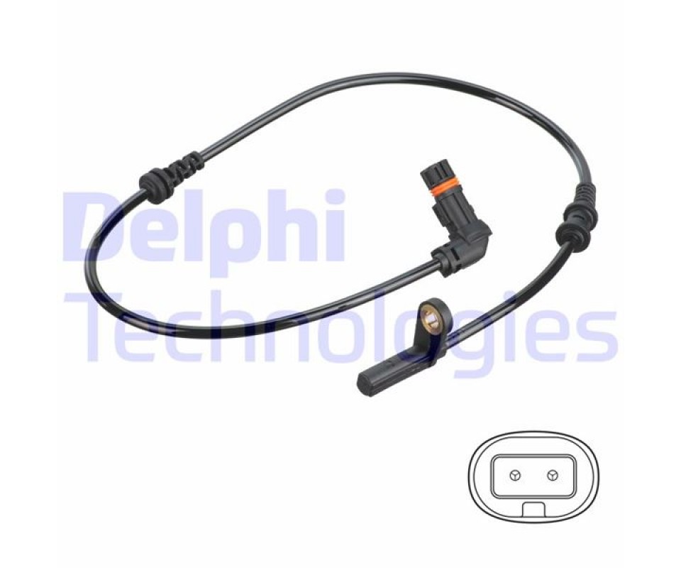 ABS SENSORU ON MERCEDES C-CLASS W204 S204 C204