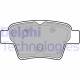 ARKA FREN BALATASI PEUGEOT P307 00> P307 SW 02> P307 CC 03> P207 06> CITROEN C4 04>08> KÜÇÜK TİP