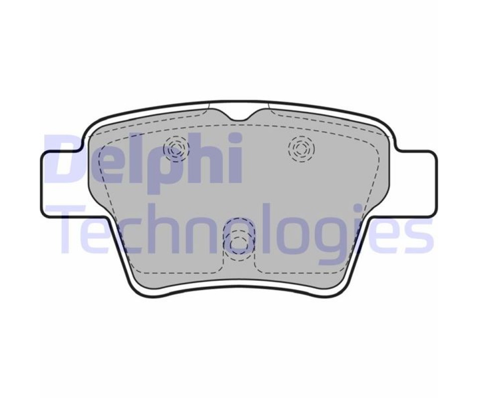 ARKA FREN BALATASI PEUGEOT P307 00> P307 SW 02> P307 CC 03> P207 06> CITROEN C4 04>08> KÜÇÜK TİP