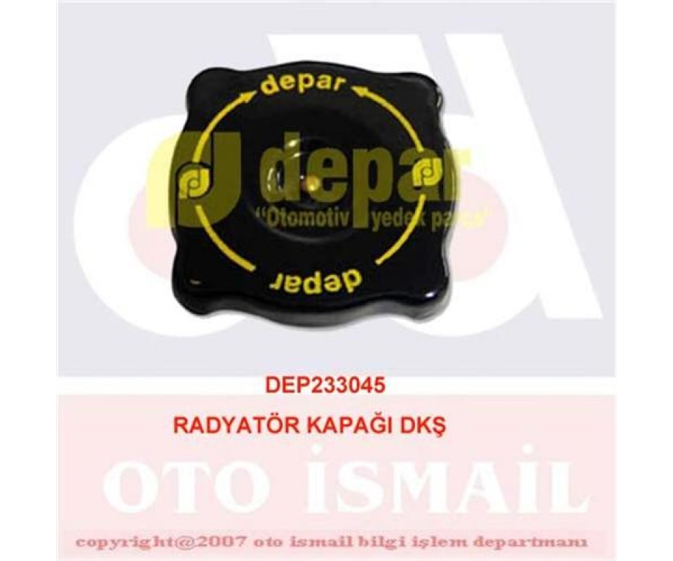 RADYATÖR KAPAĞI M131 DKŞ ÜNİVERSAL