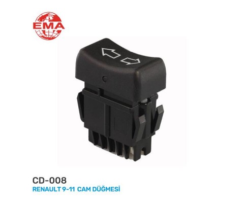 CAM AÇMA ANAHTARI RENAULT R9-R11 TEKLİ 5 PİN