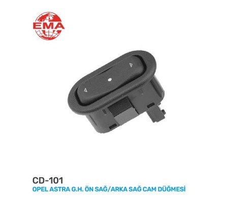 CAM AÇMA ANAHTARI TEKLİ ÖN SAĞ-ARKA ASTRA G-CORSA C-COMBO C-ZAFIRA A 90561388-93350571