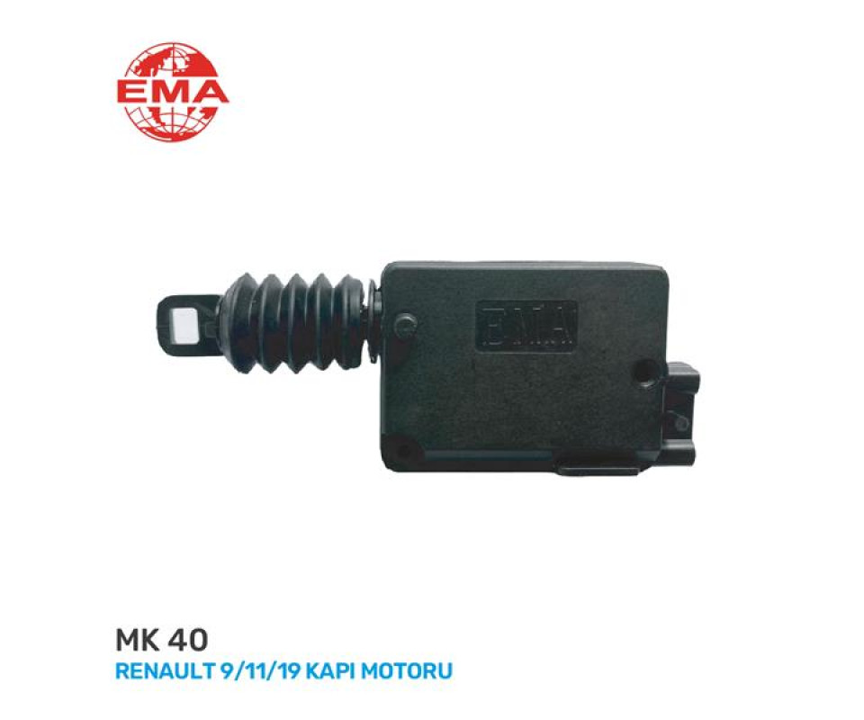 KAPI KİLİT-BAGAJ MOTORU R9-R11-R19-R21-CLIO-MEGANE-KANGOO-MASTER II MERKEZİ KİLİT MOTORU