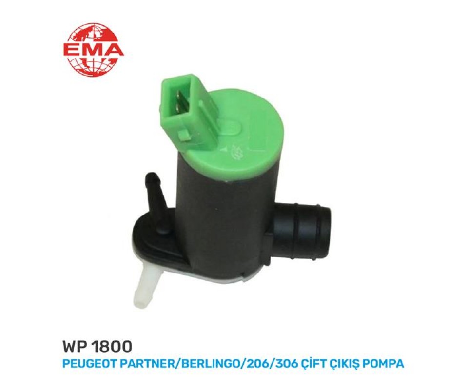 CAM SU FİSKİYE POMPASI ÇİFT ÇIKIŞ PARTNER-BERLINGO-P206-P306-SAXO