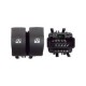 CAM AÇMA/KAPAMA ÇİFTLİ ÖN SOL ÇİFTLİ-SİYAH RENAULT MEGANE II 02> TRAFIC II 06> LAGUNA II 01> OPEL VİVARO A 06> 10 FİŞLİ