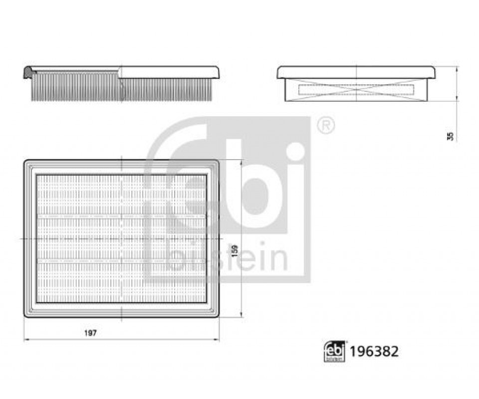 HAVA FILTRESI RENAULT AUSTRAL 24> RAFALE 24> 1.2 HYRIB H5F 200 BG E-TECH