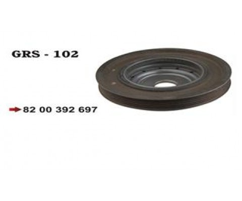 KRANK KASNAĞI CLIO II 98> CLIO III 05> KANGOO 01> MEGANE II 02> SCENIC II 03> LOGAN 06> 1.4 1.5dCi 1.6 5PK