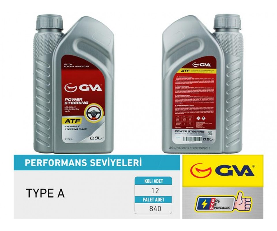 HİDROLİK DİREKSİYON YAĞI ATF 900 ml. PLATINUM KIRMIZI