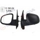 DIŞ DİKİZ AYNASI SOL KANGOO-CITAN 13> ELEKTRİKLİ ISITMALI DESENLİ ASFERİK 5 FİŞ VM-6132EHAL
