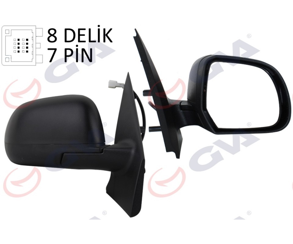 DIŞ DİKİZ AYNASI SAĞ DOKKER-LODGY 12> ELEKTRİKLİ ISITMALI KONVEKS 7 FİŞ VM-6803EHSR