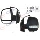 DIŞ DİKİZ AYNASI SOL DOBLO 11> ELEKTRİKLİ ISITMALI SİNYALLİ ÇİFT CAM KONVEKS 6 FİŞ VM-669EHPL