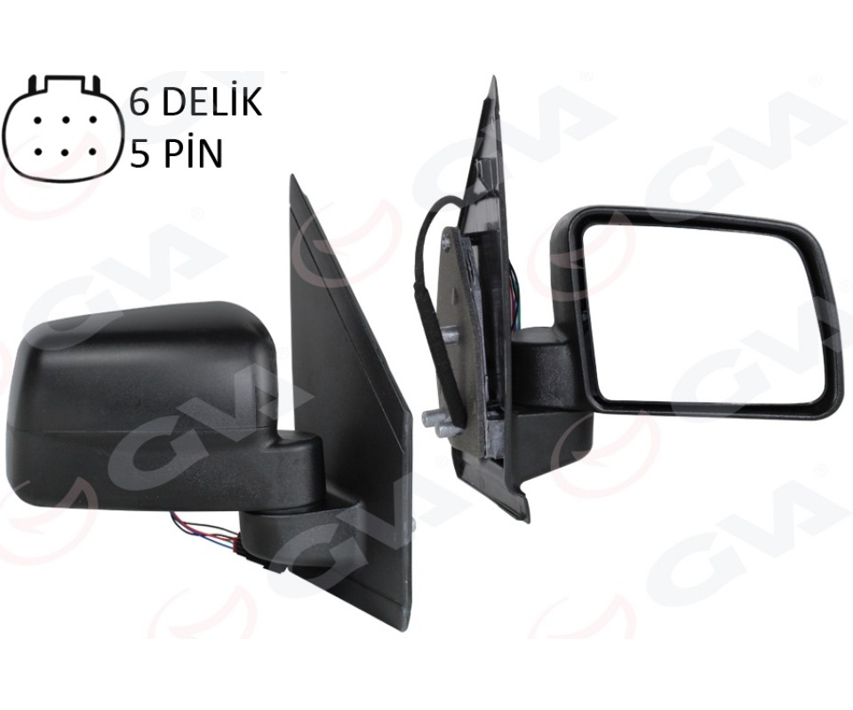 DIŞ DİKİZ AYNASI SAĞ FORD CONNECT 09> ELEKTRİKLİ