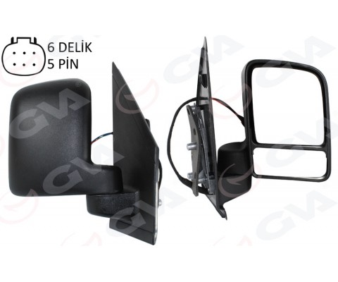 DIŞ DİKİZ AYNASI SAĞ FORD CONNECT 02> ELEKTRİKLİ
