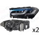 KOMPLE FAR SAG SOL SET MODIFIYE LCI-TIPI LASER-LIGHT BEYINLER UZERINDE BMW G30 2017>2019