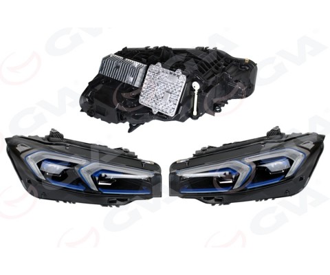 KOMPLE FAR HID LED XENON SAĞ SOL BEYINLER UZERINDE TAK ÇALIŞTIR BMW G20 G80 2017>2023