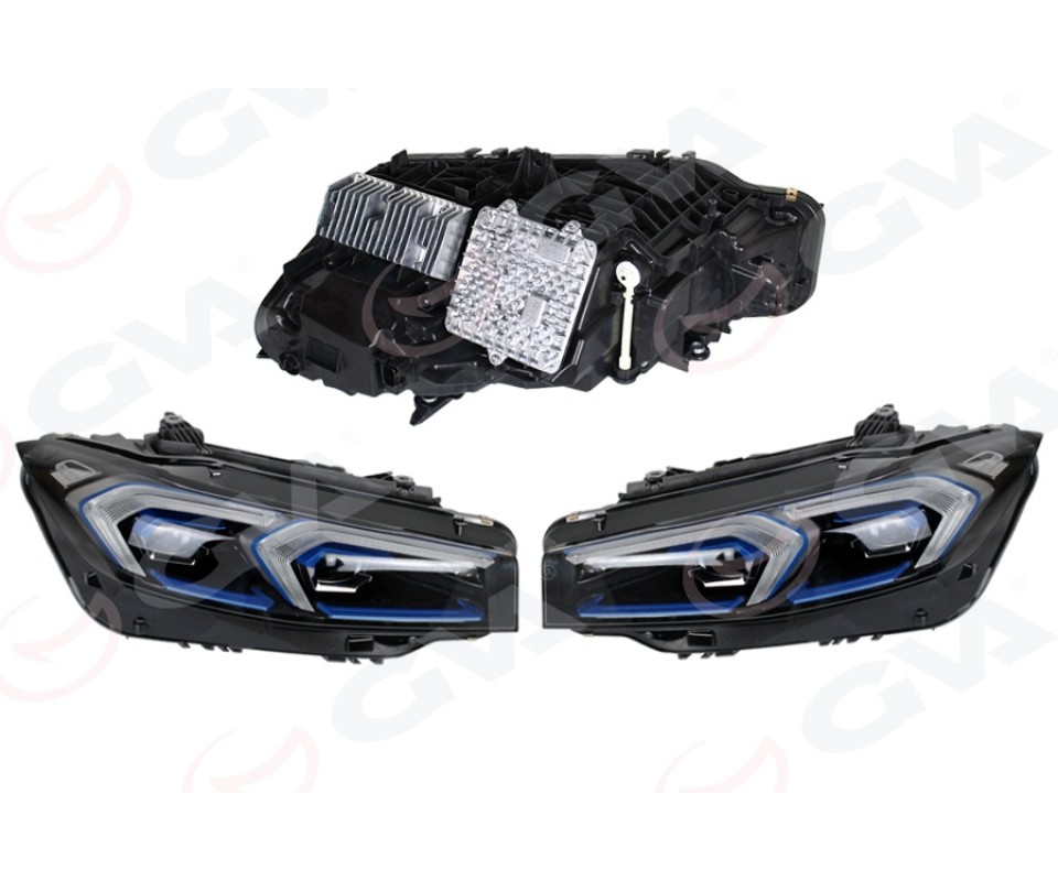 KOMPLE FAR HID LED XENON SAĞ SOL BEYINLER UZERINDE TAK ÇALIŞTIR BMW G20 G80 2017>2023