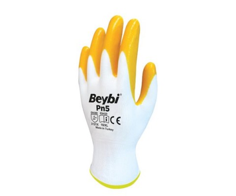 NİTRİL ELDİVEN NO:10 SARI PK:12 LİK HIRDAVAT