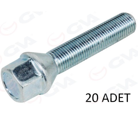 BİJON CİVATASI UNIVERSAL ÇELİK JANT M12x1.25x50