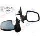 DIŞ DİKİZ AYNASI SAĞ SYMBOL-SANDERO 13> 1 MEKANİK SİNYALLİ ASTARLI KONVEKS 2 FİŞ VM-6129PR
