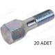 BİJON CİVATASI GALVANİZ-UZUN FIAT TOFAS-DOGAN-KARTAL-SAHIN AA19-M12x1.25x24 PAKET ADET : 20