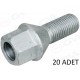 BİJON CIVATASI DELİKLİ-GEOMET FIAT DOBLO Y.M CITROEN-PEUGEOT-OPEL-FORD AA17 -M12x1.25x22 PAKET ADET : 20
