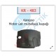 MOTOR ÜST KORUMA KAPAĞI RENAULT CLIO II 98>05 KANGOO II 05> DACIA LOGAN 06> SANDERO 06> 1.5 DCI K9K