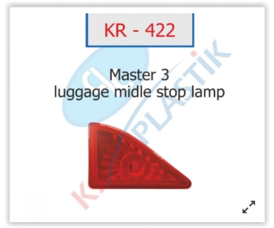 3. STOP LAMBASI RENAULT MASTER III 10> OPEL MOVANO B 10>
