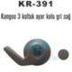 KOLTUK AYAR KOLU GRİ SAĞ KANGOO 3
