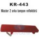 ARKA TAMPON REFLEKTÖRÜ SAĞ-SOL MASTER II 01>MOVANO II 01> TRAFIC II 06> VIVARO 06>