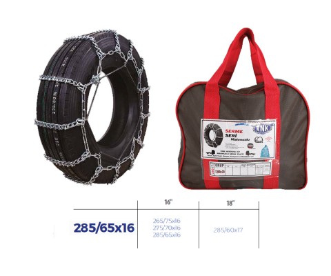 PATİNAJ ZİNCİRİ MİNİBÜS VE KAMYONET SERME 285/65x16 VW VOLT