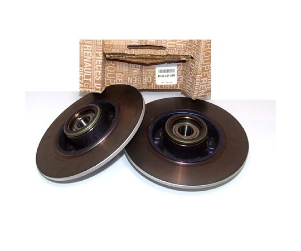 ARKA FREN AYNASI RULMANLI RENAULT MEGANE III 09>15 SCENIC III 09>15 GRAND SC NIC III 09>15 260x8x86.2 5 DELİK
