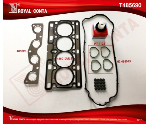 MOTOR TAKIM CONTA CLIO II 01>06 CLIO III 05>14 CLIO IV 12>SYMBOL II 08>14 LOGAN 04> SANDERO 08> 1.2 16V D4F