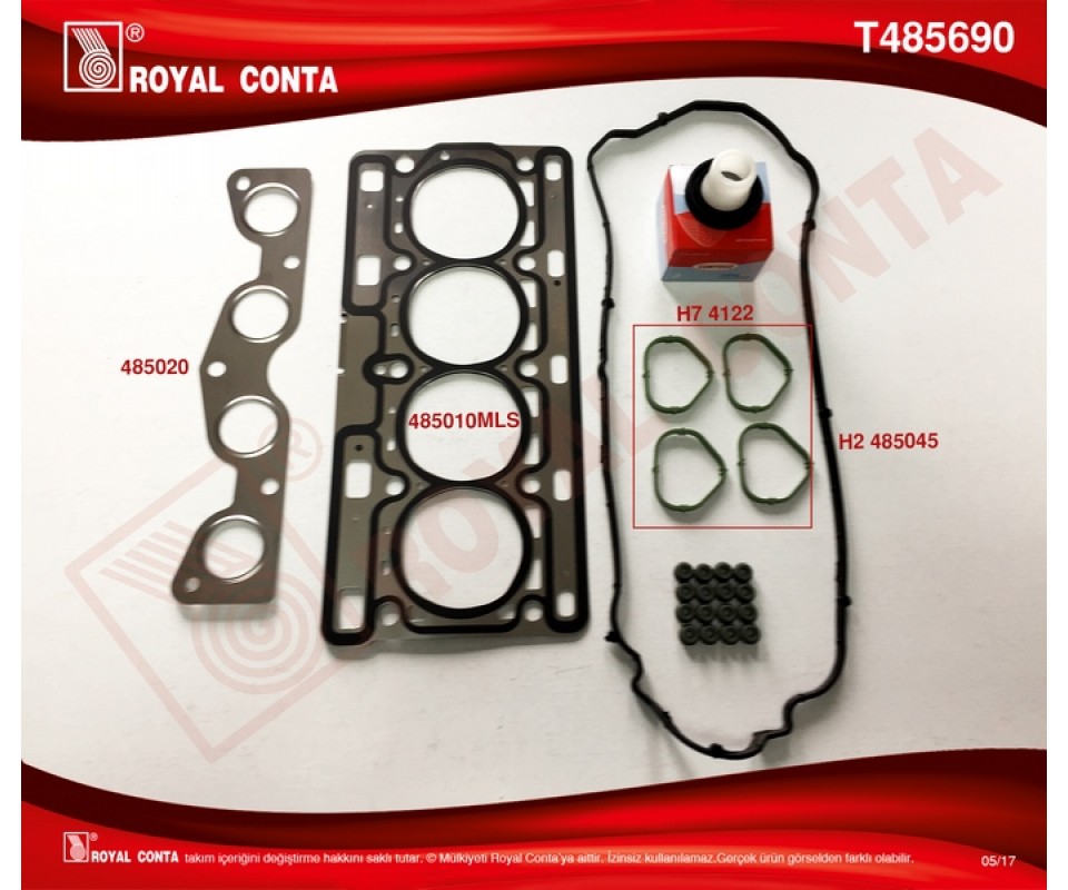MOTOR TAKIM CONTA CLIO II 01>06 CLIO III 05>14 CLIO IV 12>SYMBOL II 08>14 LOGAN 04> SANDERO 08> 1.2 16V D4F