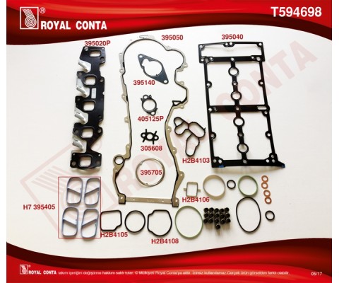 ÜST TAKIM CONTASI REİNZ SUB.LASTİKLİ-SKC SİZ DOBLO-PUNTO-500 1.3MTJ 10> ASTRA J-CORSA D-AVEO Z1.3
