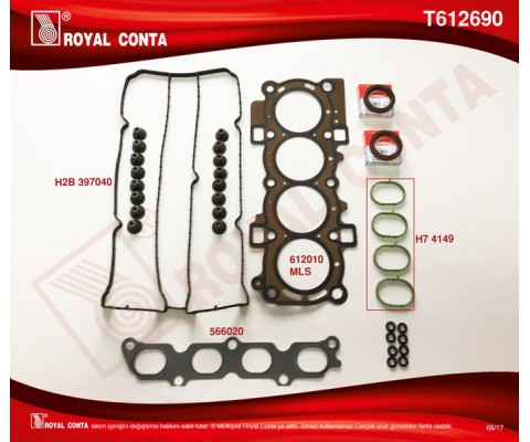 ÜST TAKIM CONTA CORTECO KEÇELİ S LASTİKLİ SKC .FIESTA VI 1.4 16V 97HP 10/08 >