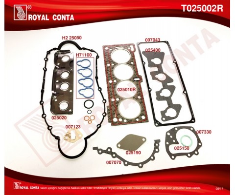 MOTOR ÜST CONTA TK. MEGANE I 96> CLIO II 98> KANGOO 97> CLIO SYMBOL I 00> 1.4 K7J 1.6 K7M