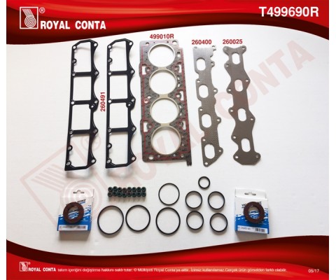 MOTOR TAKIM CONTASI REINZ KEÇE SUB.LAS DOBLO-PALIO-ALBEA 1.6 01> 182.B6.000/MT.NO:505169 A KADAR