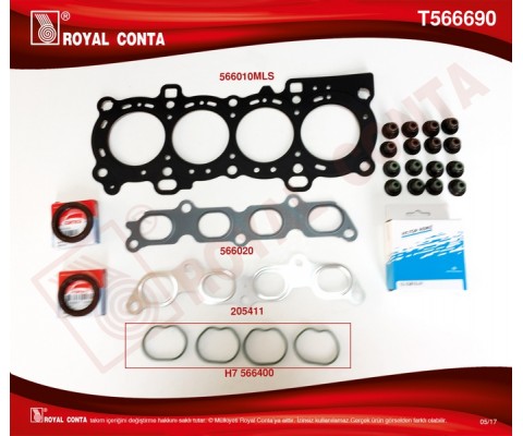ÜST TAKIM CONTA CORTECO KEÇELİ SUBP.LAST SUBAP KAPAK CONTASIZ FOCUS II 1.6 16V 03 > 100HP