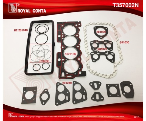 MOTOR TAKIM CONTA AX-BX-C15-SAXO-XSARA-ZX-C3 1.1-1.4 LT. K1F-K1G-K2A-K2B-TU1M-TU3M